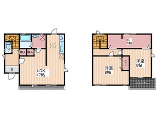 山波町戸建の物件間取画像